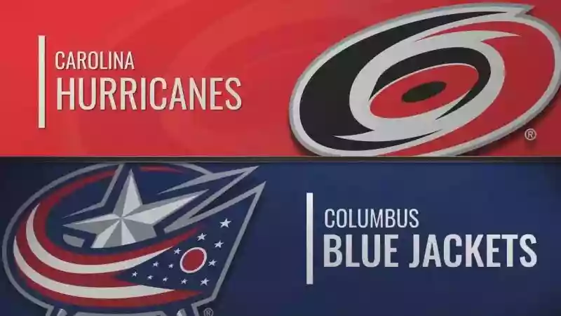 Каролина Харрикейнз - Коламбус Блю Джекетс 08.04.2024, Регулярный сезон, НХЛ 23/24