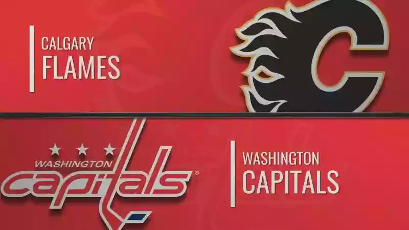 Калгари Флэймз - Вашингтон Кэпиталз 19.03.2024, Регулярный сезон, НХЛ 23/24