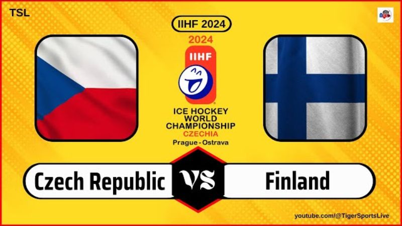Чехия - Финляндия 10.05.2024, Чемпионат мира по хоккею 2024