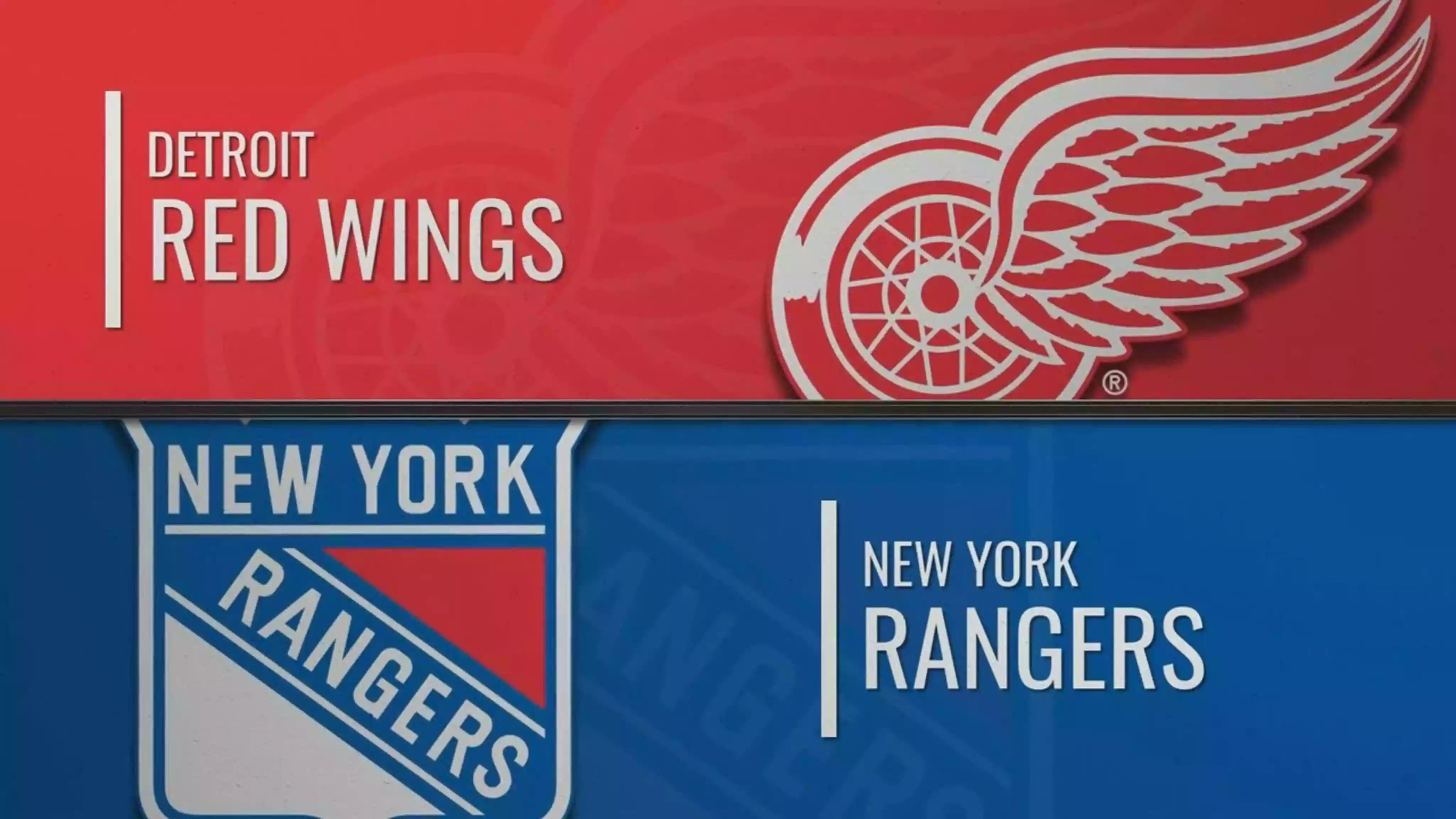 Детройт Ред Уингз - Нью-Йорк Рейнджерс 06.04.2024, Регулярный сезон, НХЛ 23/24