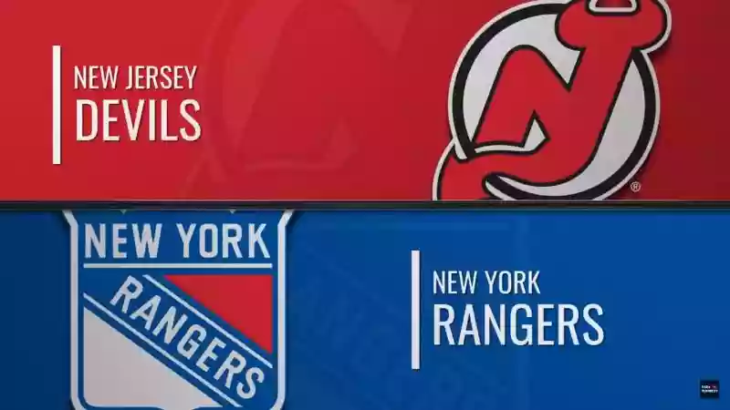 Нью-Джерси Девилз - Нью-Йорк Рейнджерс 23.02.2024, Регулярный сезон, НХЛ 23/24