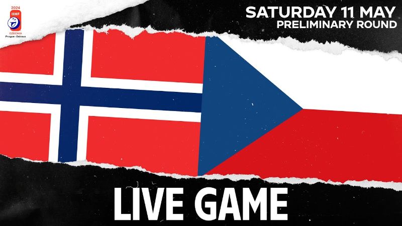 Норвегия - Чехия 11.05.2024, Чемпионат мира по хоккею 2024