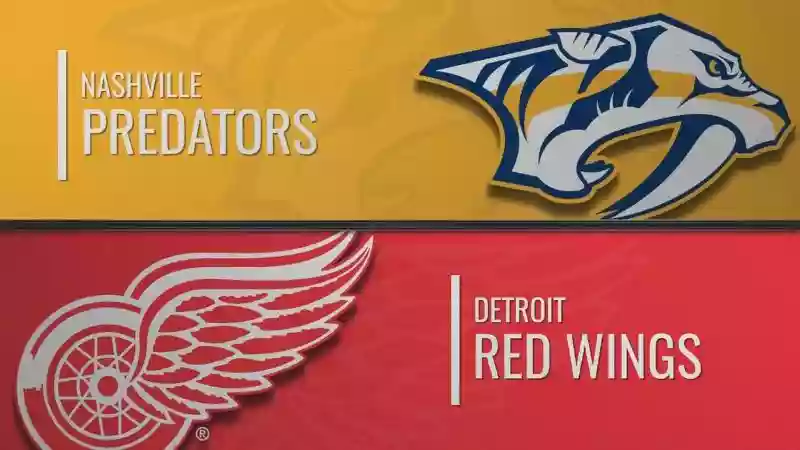 Нэшвилл Предаторз - Детройт Ред Уингз 24.03.2024, Регулярный сезон, НХЛ 23/24