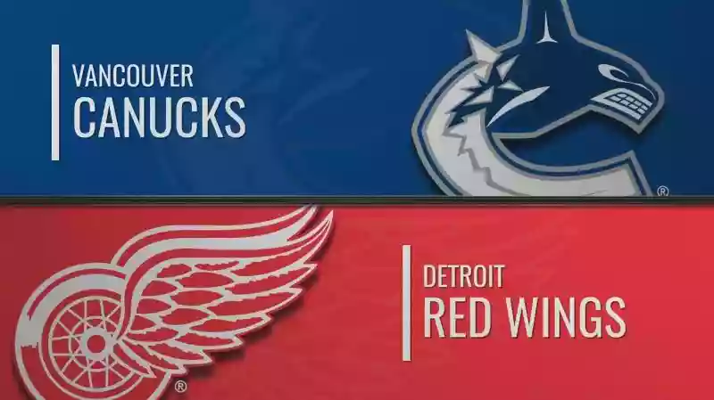 Ванкувер Кэнакс - Детройт Ред Уингз 16.02.2024, Регулярный сезон, НХЛ 23/24
