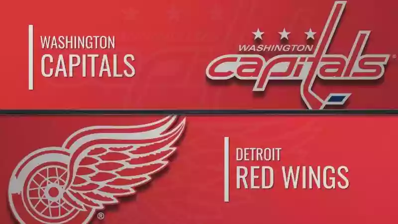 Вашингтон Кэпиталз - Детройт Ред Уингз 27.03.2024, Регулярный сезон, НХЛ 23/24